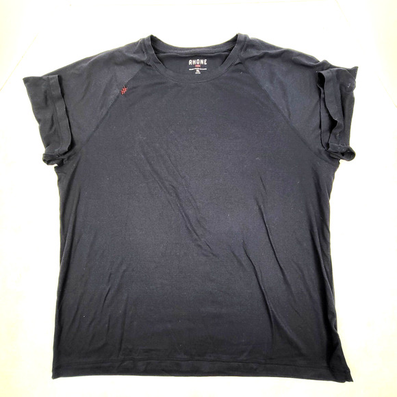 Rhone Size XL Dark Navy Blue Cotton Blend Crewneck Short Sleeve Element Tee - Picture 2 of 5